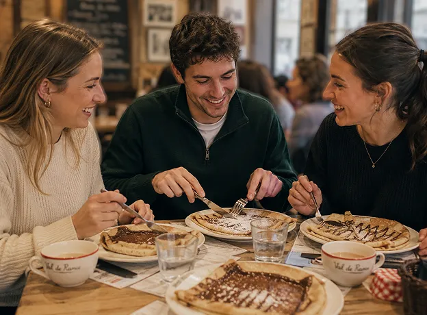 Réservez votre table à la Crêpe Garden